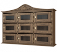 Деревянные почтовые ящики