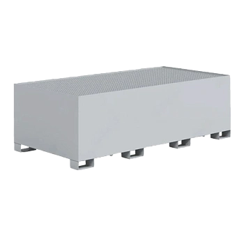 поддон для 2 кубических ёмкостей 2500x1250x802 фото