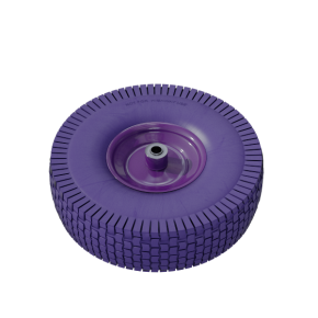 колесо полиуретан 300 мм d20 симметричная ступица фото