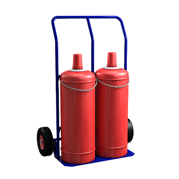 Тележка газобаллонная (два пропановых) ТПГ-02 тележка газобаллонная (два пропановых) тпг-02 фото
