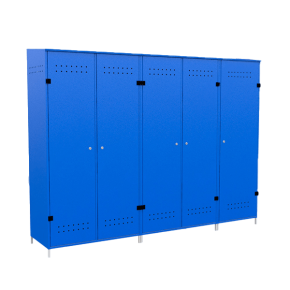 шкаф металлический для газовой рампы (5 баллонов) 2000х2607х560 фото