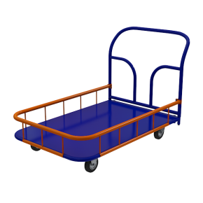 тележка платформенная с бортом тпб 6 фото