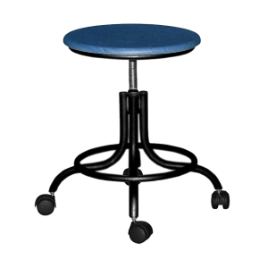 табурет мдф винтовой т01-1 синий фото