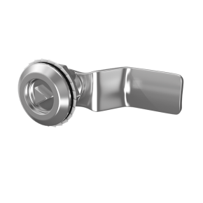 щитовой замок металлический с изогнутым ригелем фото