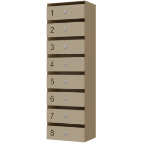 почтовый ящик 8-секционный серия ультра смарт фото