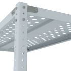 Стеллаж с перфорированными полками