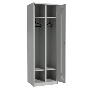 шкаф для одежды двухстворчатый 1860x600x500 с полкой под обувь фото