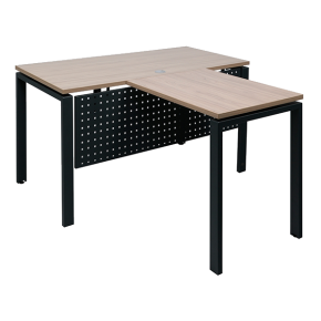 брифинг-приставка вяз натуральный/антрацит 750х600х800 фото