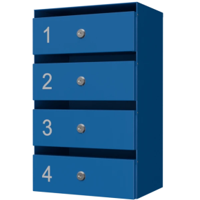 почтовый ящик 4-секционный серия ультра смарт фото