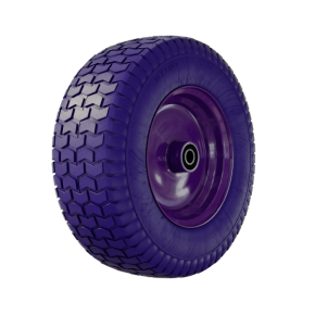 колесо полиуретан 400 мм d20 симметричная ступица фото