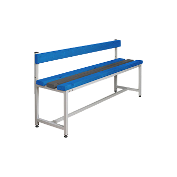 скамейка для гардеробной с пластиковым сиденьем 2000 фото