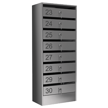 почтовый ящик 8-секционный серия эталон премиум фото