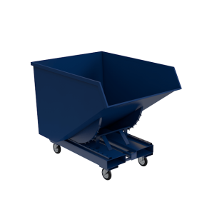 контейнер металлический на колесах 1330x1140x1445 фото