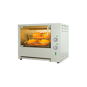 гриль для кур карусельный 505x630x465 с таймером фото