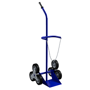 тележка лестничная для кислородного баллона гбр 1 фото