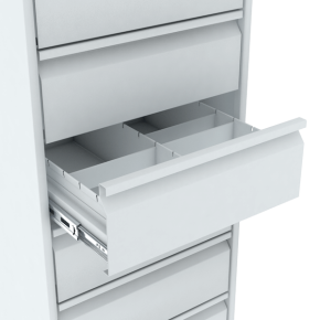 шкаф картотечный шк-7 а5 с мастер-системой и замками на каждом ящике фото