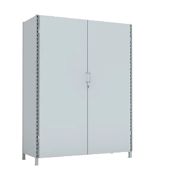 Стеллаж 2000x1500x600 стенки сплошные, двери сплошные, 4 яруса стеллаж 2000x1500x600 стенки сплошные, двери сплошные, 4 яруса фото