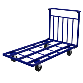 тележка каркасная усиленная тт 7 черная резина фото