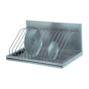 полка для крышек из нержавейки 290x600x350 фото