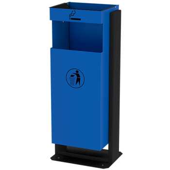 урна опрокидывающаяся напольная уон-2 фото