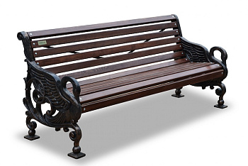 чугунная скамья фото