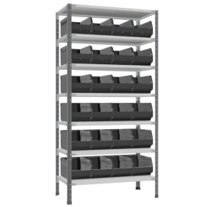 Антистатический стеллаж СТ-012 с ящиками 400x230x200 антистатический стеллаж ст-012 с ящиками 400x230x200 фото