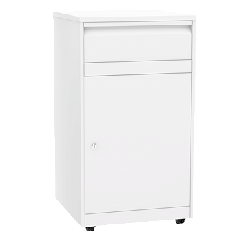 тумба прикроватная передвижная с выдвижным ящиком фото