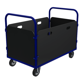 тележка платформенная с фанерными бортами тфл 3 фото