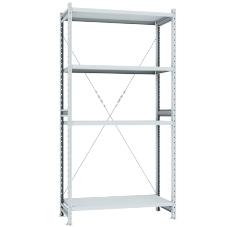 Стеллажи металлические полочные серии СКУ