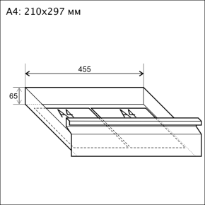 шкаф картотечный шк-1 формат а4 фото