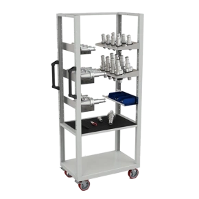 тележка для инструмента к станкам с чпу car-tool tv-1.2 (открытая) фото