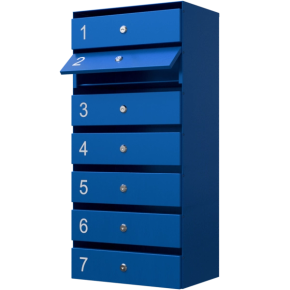 почтовый ящик 7-секционный серия ультра фото