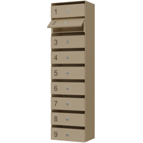 почтовый ящик 9-секционный серия ультра смарт фото