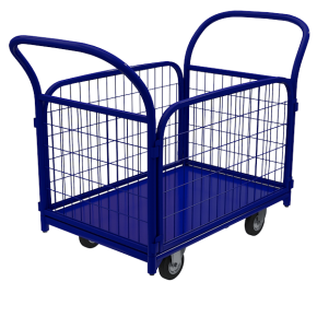 тележка платформенная с сетчатыми бортами тс 2 фото