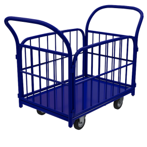 тележка платформенная с трубчатыми бортами тб 2 фото