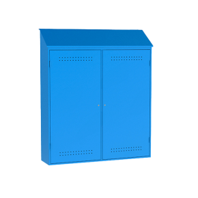 металлический шкаф для рампы 2000х500х2400 мм фото