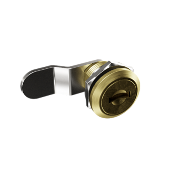 замок для почтового ящика золотой гиб 5 мм фото