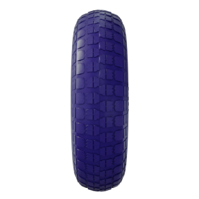 колесо полиуретан 330 мм d16 несимметричная ступица фото