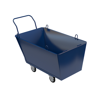 контейнер грузовой на колесах (пирамида) фото