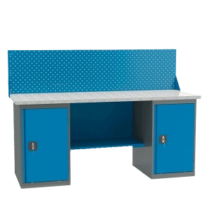 верстак 1900 с двумя тумбами вт2-1.9 фото