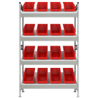 Стеллаж СТ-023 с наклонными полками