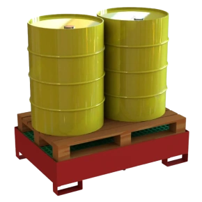 поддон для хранения 2 бочек 282x1250x840 фото