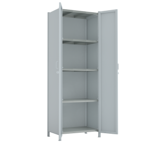 Стеллаж 2500x900x600 стенки сплошные, двери сплошные, 5 ярусов стеллаж 2500x900x600 стенки сплошные, двери сплошные, 5 ярусов фото