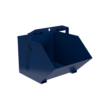 контейнер металлический (опрокидывающийся) 1010x1032x1222 фото