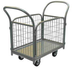 тележка платформенная с сетчатыми бортами тс ц1 фото