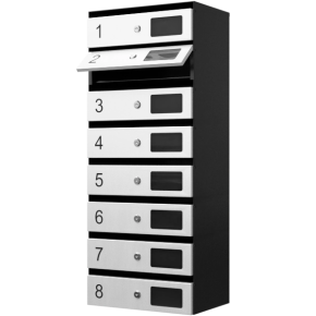 почтовый ящик 8-секционный серия ультра фото