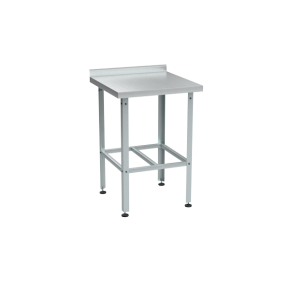 стол из нержавейки с бортом 870x600x600 фото