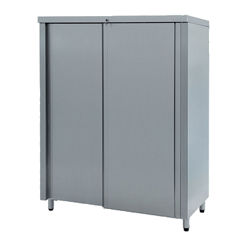 шкаф для посуды из нержавейки фото