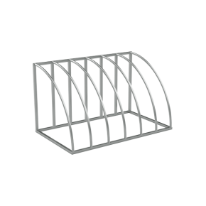 велопарковка из стали на 6 велосипедов фото