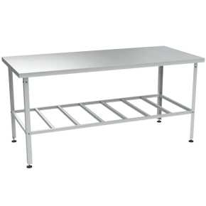 стол из нержавеющей стали 870x1800x800 фото